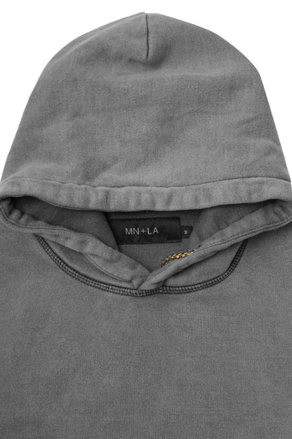 "CONCRETE" CUTOFF HOODIE