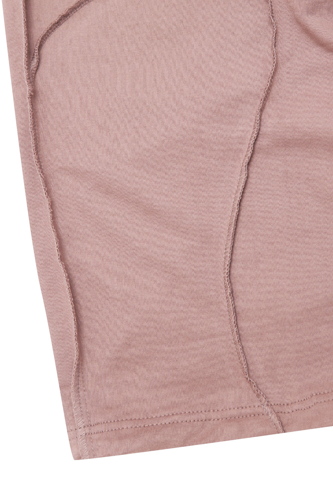 VEINS FRENCH TERRY PANTS IN MAUVE