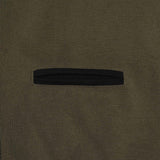 NEEDLEWORK POCKET WAFFLE TEE IN TAIGA