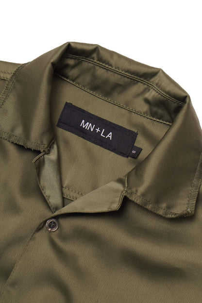 4 POCKET CUBAN SHIRT IN CELADON