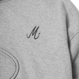 M+ HOODIE IN HEATHER GREY