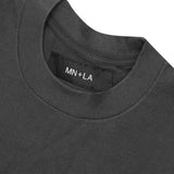 BOX TEE IN CHARCOAL GREY