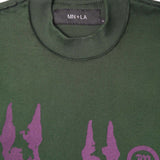 "HELL HOUNDS" TEE IN HUNTER GREEN