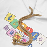 "SUN IS OUT" LITTLE HUMAN™ HOODIE IN WHITE