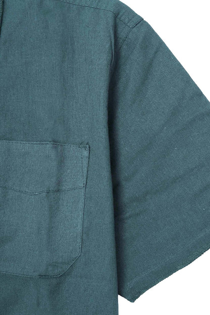 4 POCKET CUBAN SHIRT IN EMERALD