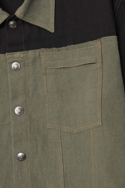 CRAFTSMAN SHIRT IN OLIVE