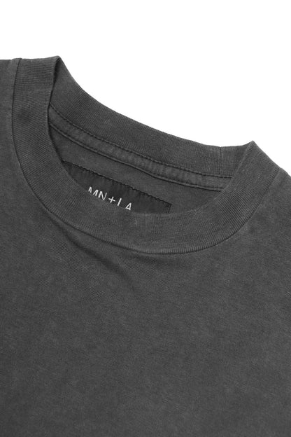 CHOP CHOP TEE IN AGED NOIR