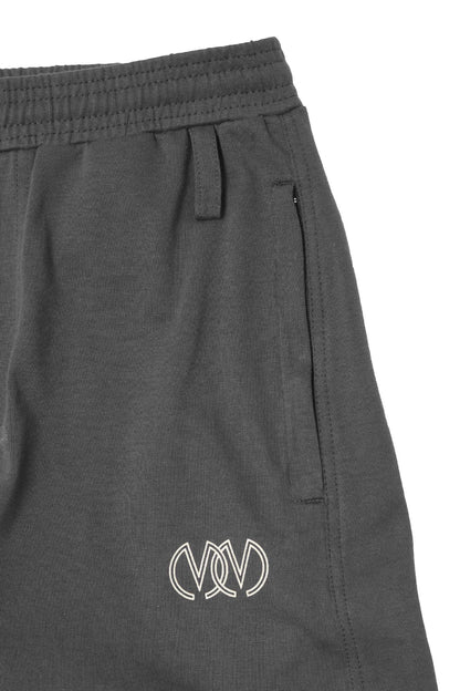 "TWIN M'$" BOOTCUT PANTS IN CHARCOAL GREY