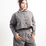 ANIKA JACKET IN STONE GREY