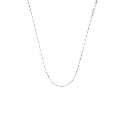 SLIM GOLD CHAIN NECKLACE