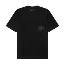 "COLLIDE" TOPSHELF POCKET TEE IN ANTHRACITE