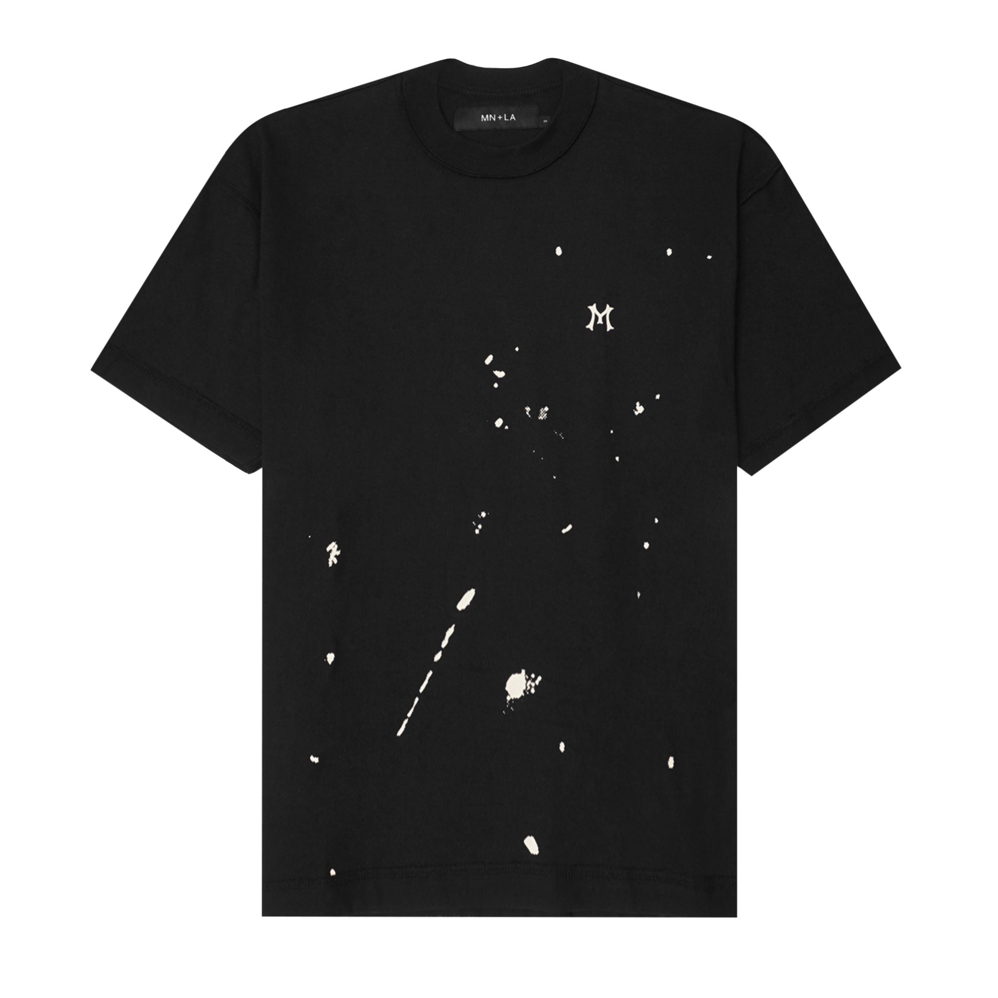 "HITTER" V3 BOX TEE IN CAVIAR