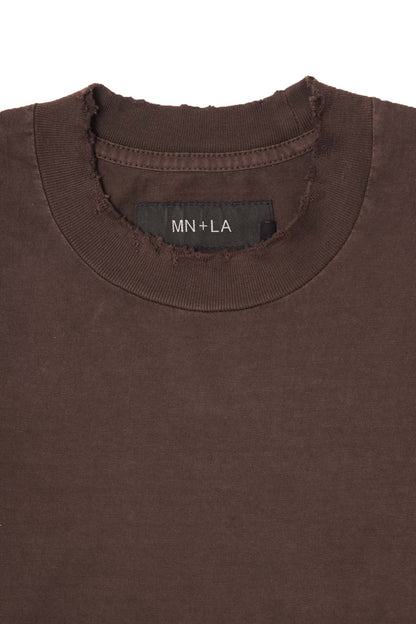 OVERSIZED TEE IN BURNT COPPER