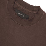 OVERSIZED TEE IN BURNT COPPER