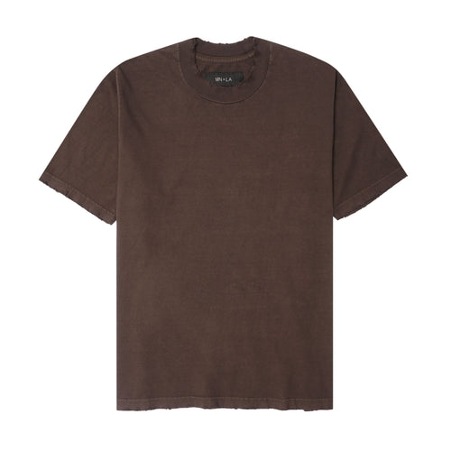 OVERSIZED TEE IN BURNT COPPER