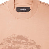 "CROWN OF THORNS" TEE IN WHEAT