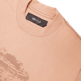 "CROWN OF THORNS" TEE IN WHEAT