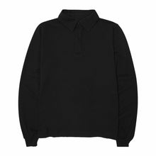 "CLUB" L/S POLO SHIRT IN CAVIAR