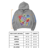 "CITY OF ANGELS" HOODIE IN HEATHER GREY