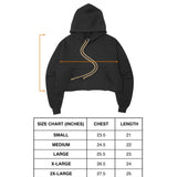 CUTOFF HOODIE V2 IN ANTHRACITE