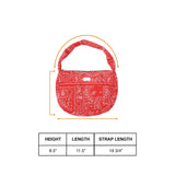CLOUD BAG IN CHERRY