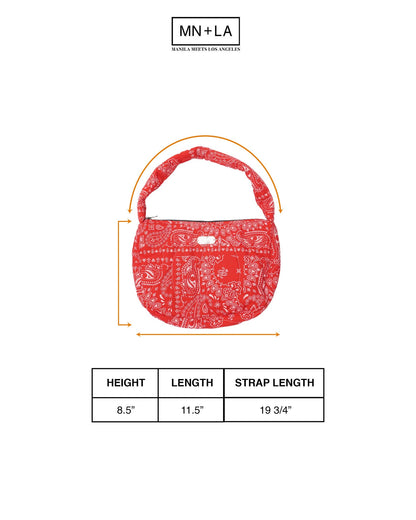 CLOUD BAG IN CHERRY