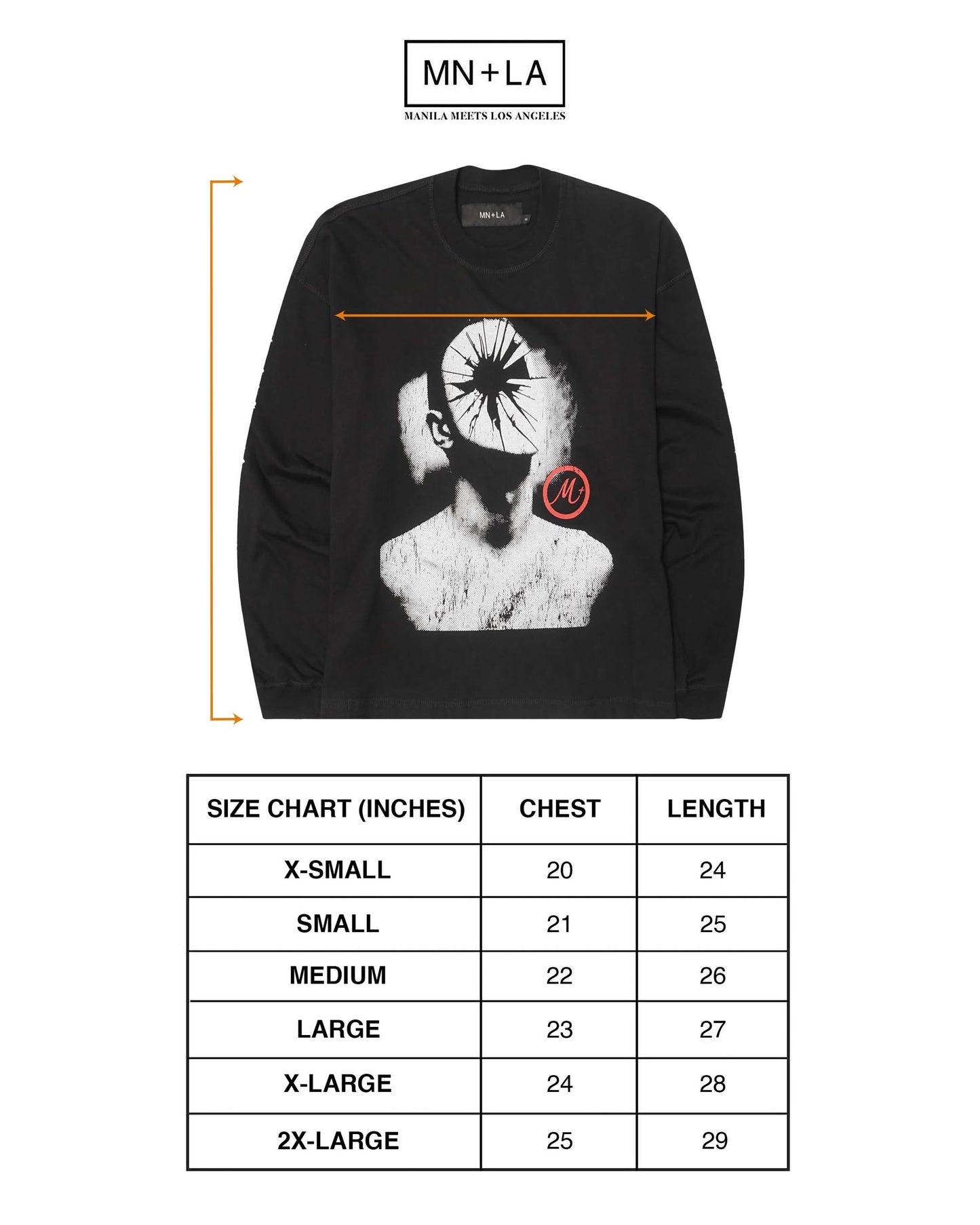 "HEAD SHOT" LONGSLEEVE TEE