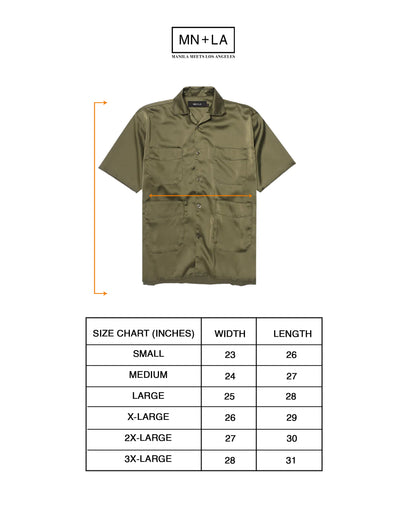 4 POCKET CUBAN SHIRT IN CELADON