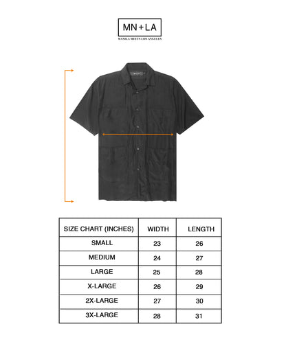 4 POCKET CUBAN SHIRT IN NOIR