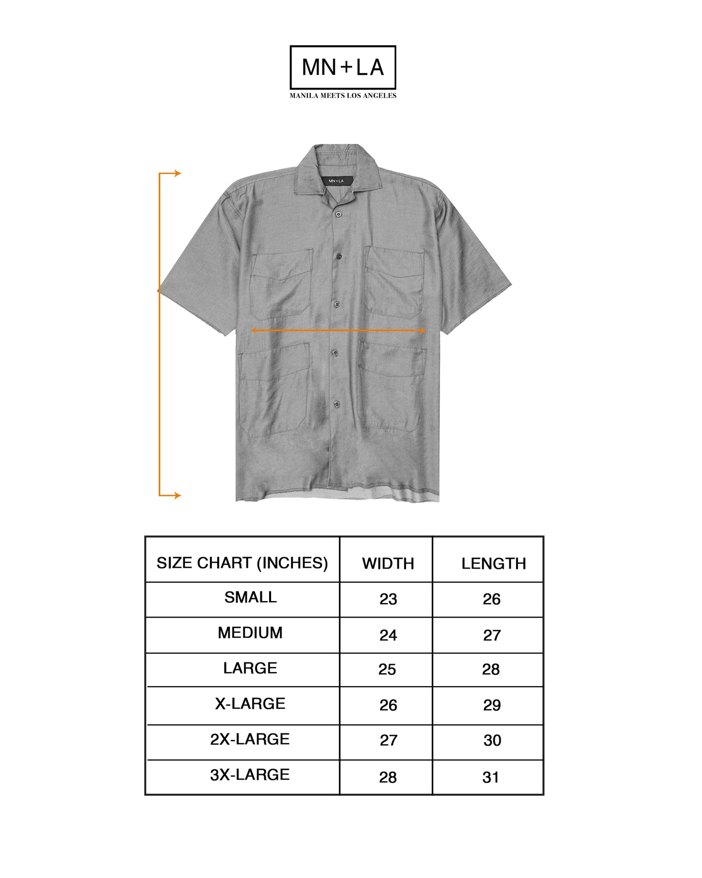 4 POCKET CUBAN SHIRT IN STONE GREY