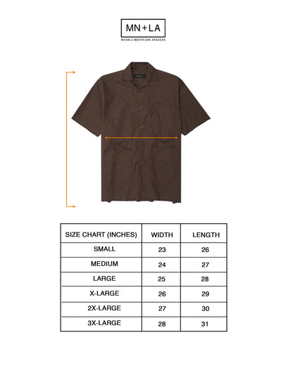 4 POCKET CUBAN SHIRT IN WOOD