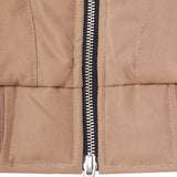 FLIGHT BOMBER JACKET IN CHAMPAGNE