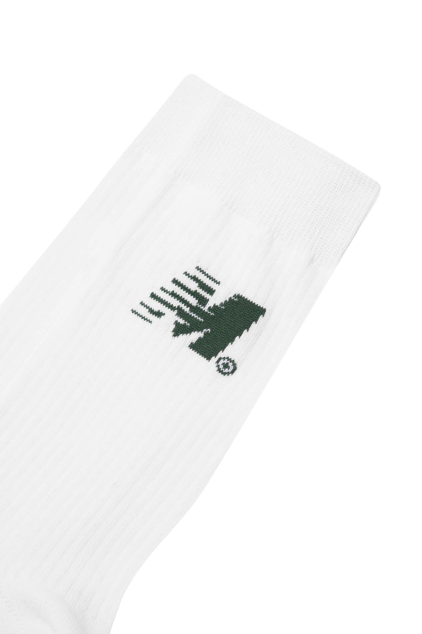 "OUTDOOR EXPLORATION" SOCK IN WHITE