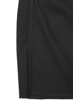 LINEN CROPPED PHAT PANTS IN ANTHRACITE