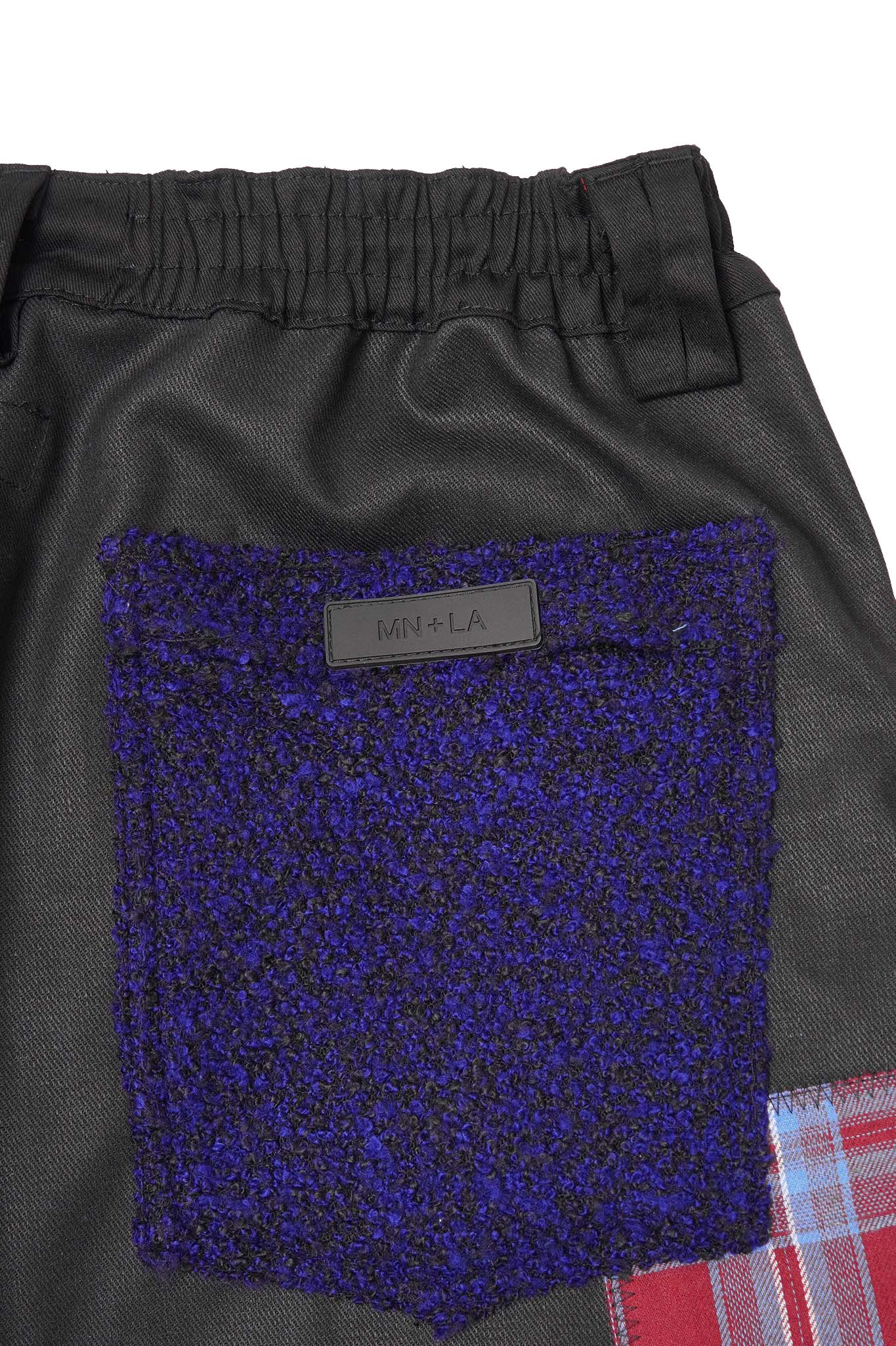 TERRA SHORTS IN MIDNIGHT HARVEST PLAID