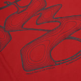M'$ RIFT VAST TEE IN RARRI RED