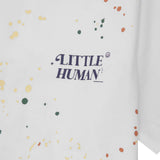 "PAINT SPLAT" LITTLE HUMAN™ TEE IN WHITE