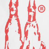 "HELL HOUNDS" TEE IN WHITE