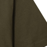 MOCK NECK TEE IN OLIVE
