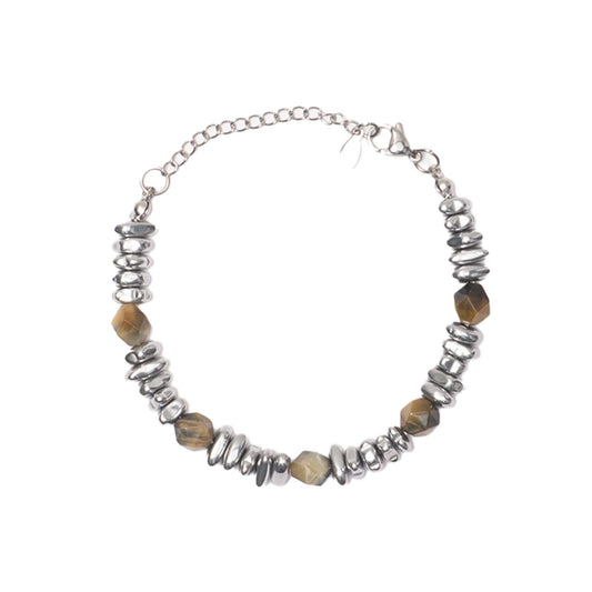 UMBER FOSSIL "AETHER STONE" BRACELET