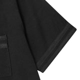LITTLE HUMAN™ STRIPED POCKET DRESS IN ANTHRACITE