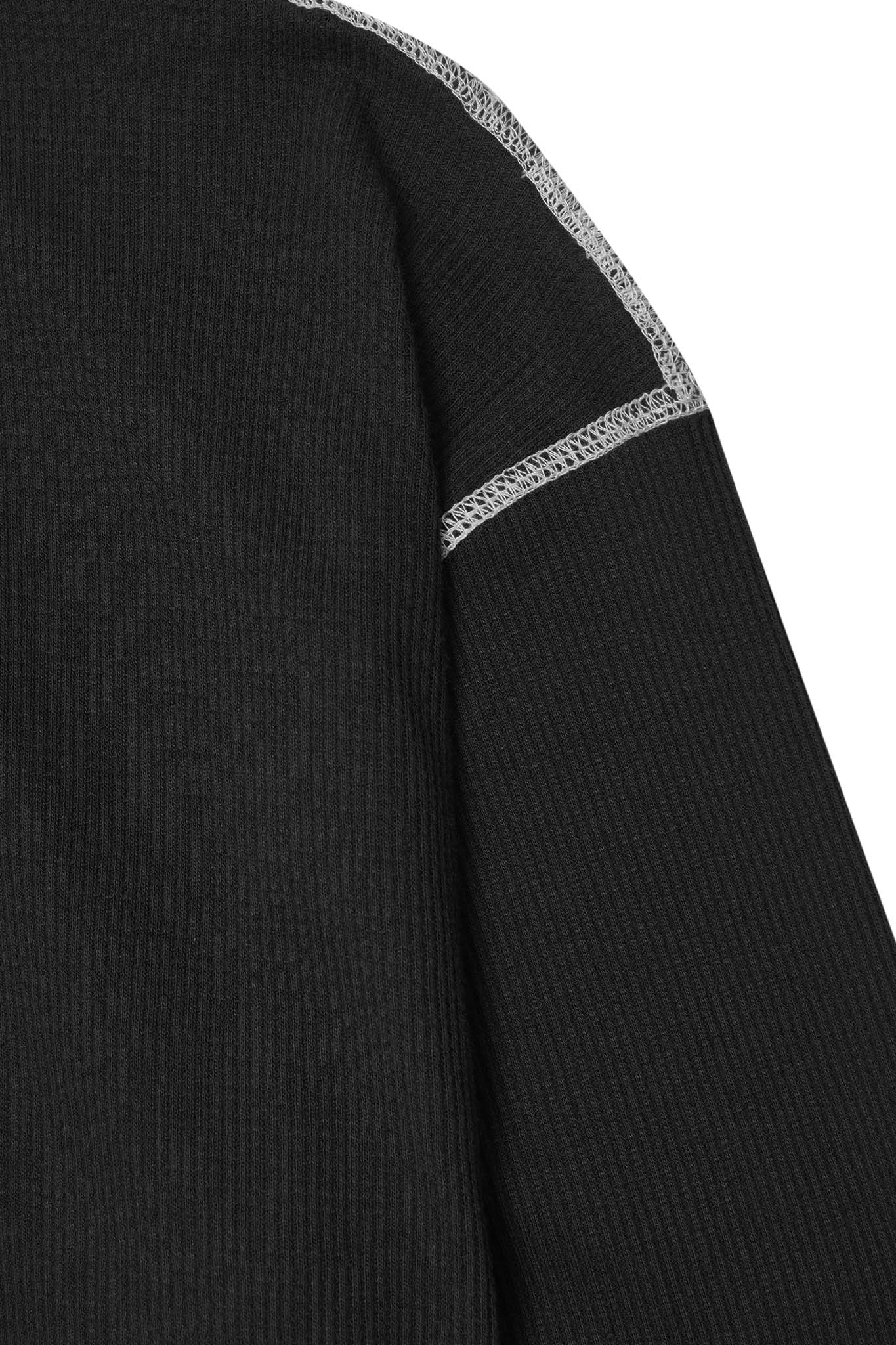 EXO™ MILITIA LONGSLEEVE TEE V3 IN ANTHRACITE/WHITE
