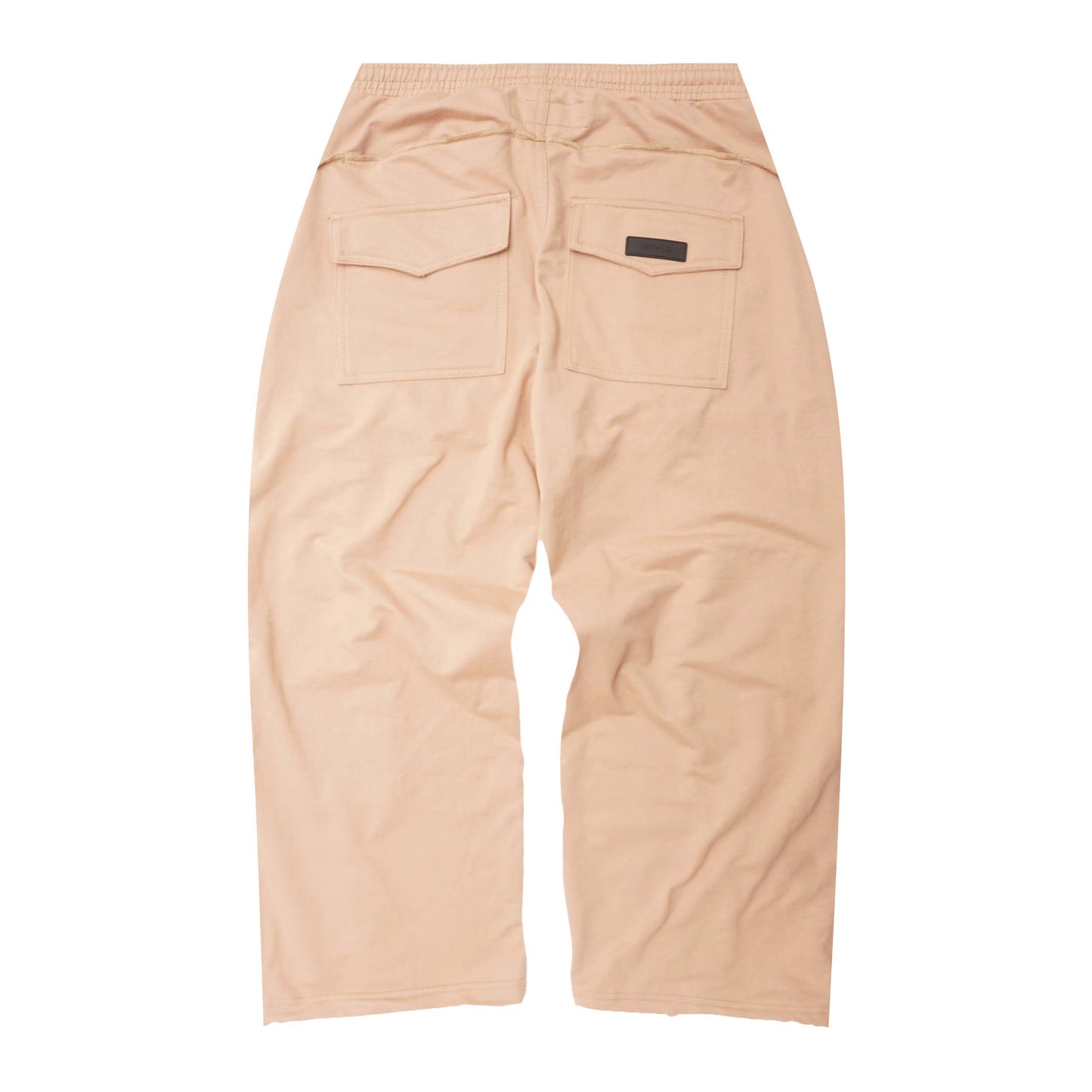 VEINS FRENCH TERRY PANTS IN WHEAT