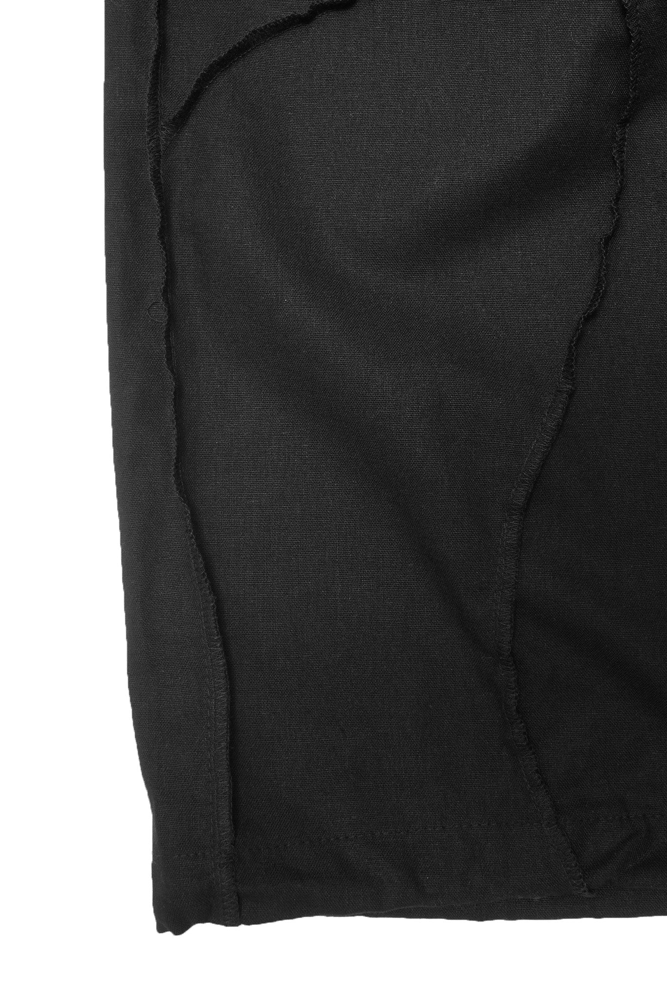 LINEN VEIN PANTS IN GRAPHITE