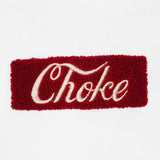 "CHOKE" HOODIE IN WHITE