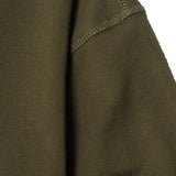 PIQUE MILITIA LONGSLEEVE TEE IN OLIVE