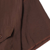 MANDARIN SHIRT IN WOOD