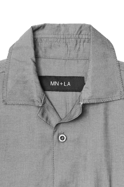 4 POCKET CUBAN SHIRT IN STONE GREY