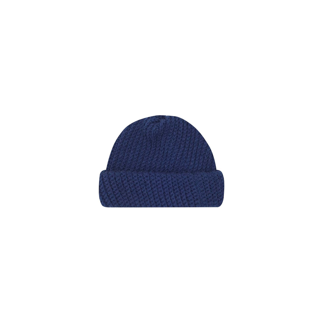 HAND KNIT FISHERMAN BEANIE (IMPERIAL BLUE)
