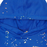 "PAINT SPLAT" LITTLE HUMAN™ HOODIE IN ELECTRIC BLUE